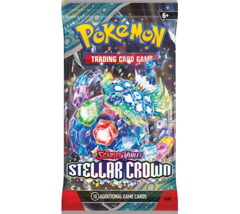 Pokémon Scarlet & Violet Stellar Crown Trading Cards — nieuw
