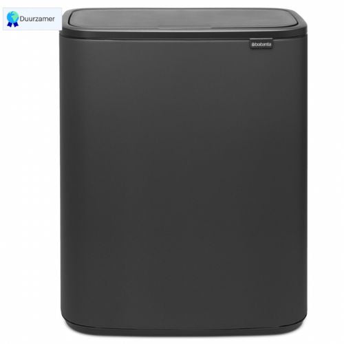 Brabantia Bo Touch Bin prullenbak 2 x 30L — gebruikt