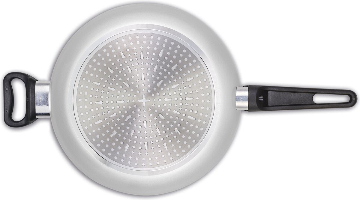 Brabantia INDU+ Hapjespan met Deksel - Ø — zo goed als nieuw