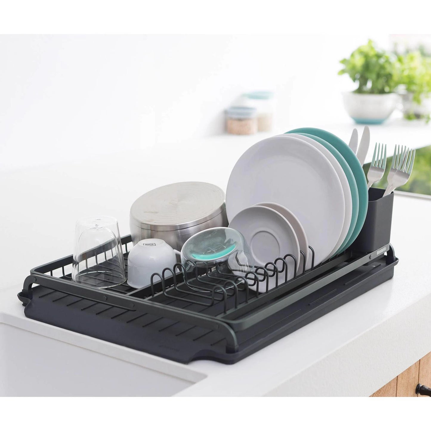 Brabantia SinkSide Afdruiprek Dark Grey — zo goed als nieuw