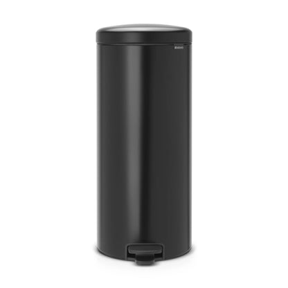 Brabantia NewIcon Prullenbak - 30 liter - Matt Black — nieuw