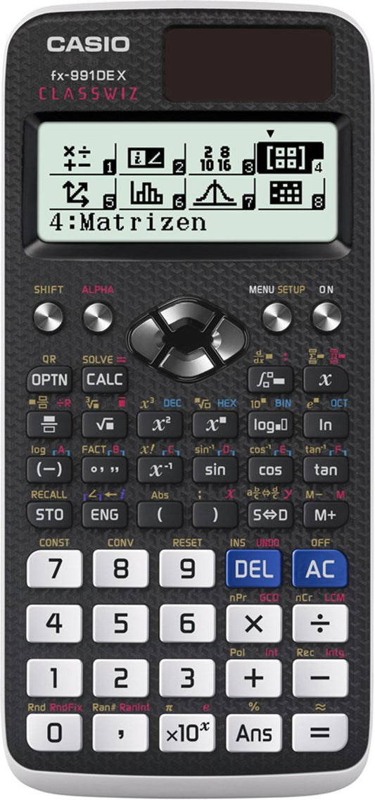 Casio FX-991DE X Technische rekenmachine