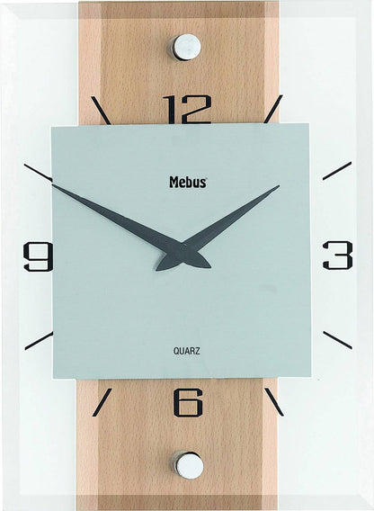 Classic Quartz Beech Wall Clock