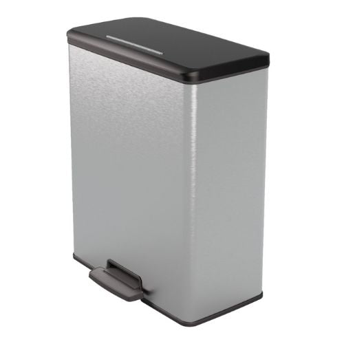 Curver Decobin Duo prullenbak 52L — gebruikt