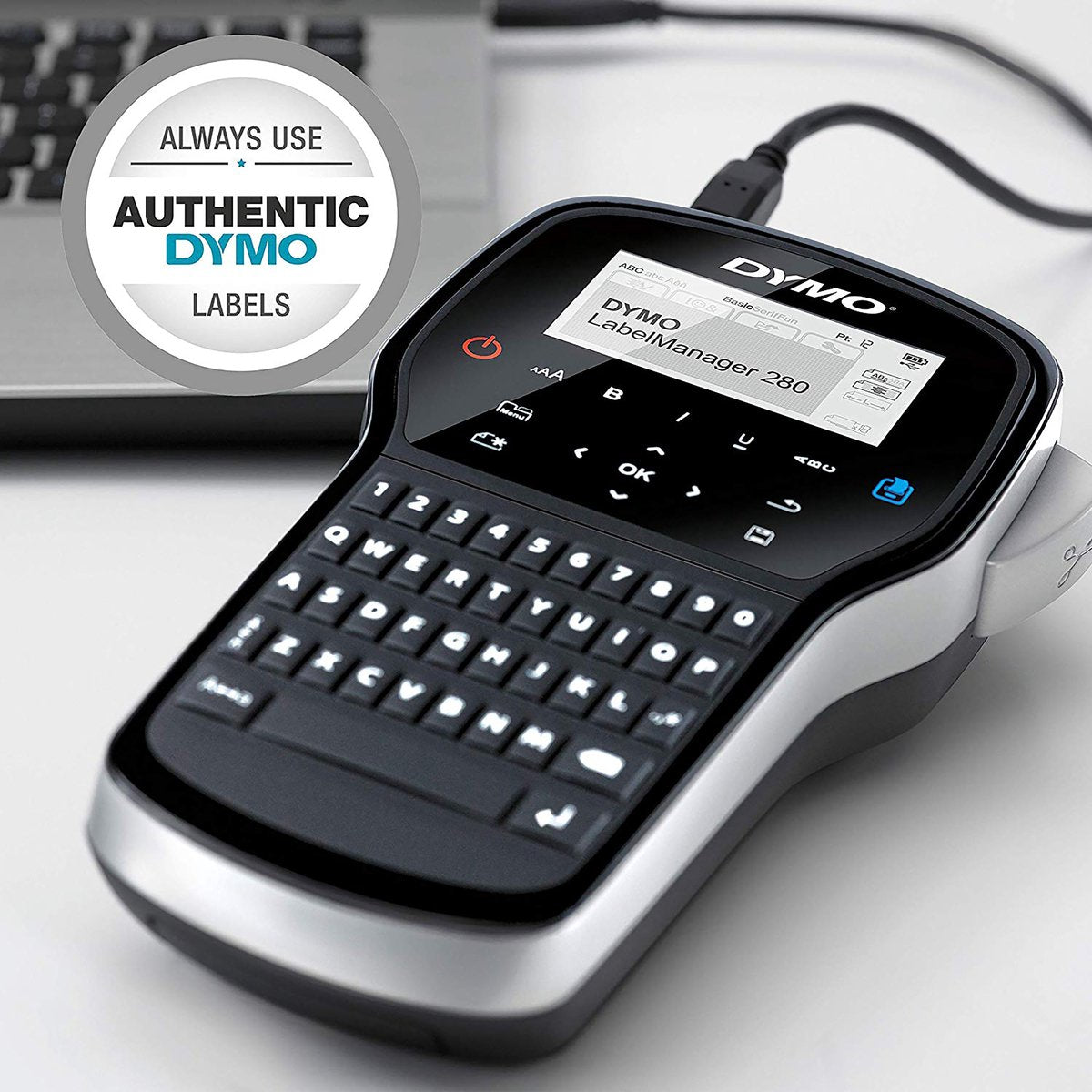 DYMO LabelManager 280-labelmaker AZERTY — Zeer goed