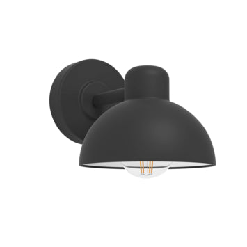 EGLO Entrimo Buitenverlichting IP44 Wandlamp 1 Lichts Zwart Wit — Zeer goed
