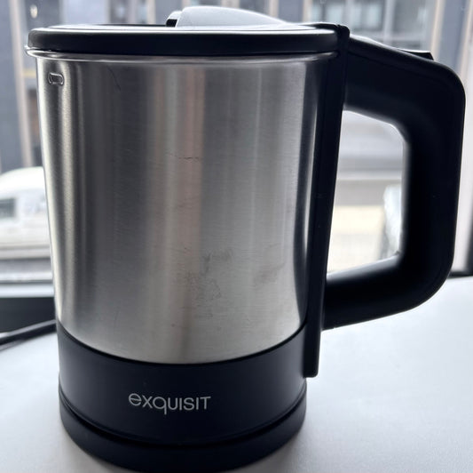 Exquisit Waterkoker – Snelkokend – Zwart – Goede Staat
