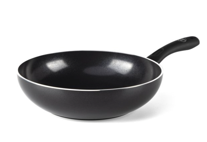 GreenChef Diamond wokpan 28cm - zwart - inductie - PFAS-vrij