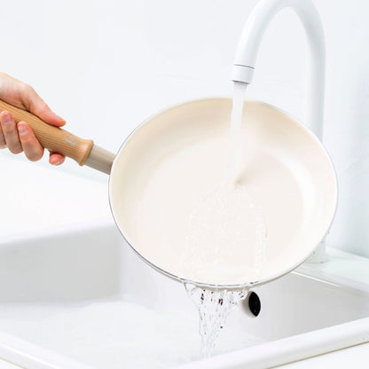 GreenChef Nordics keramische inductie koekenpan 28cm Crème — Zeer goed