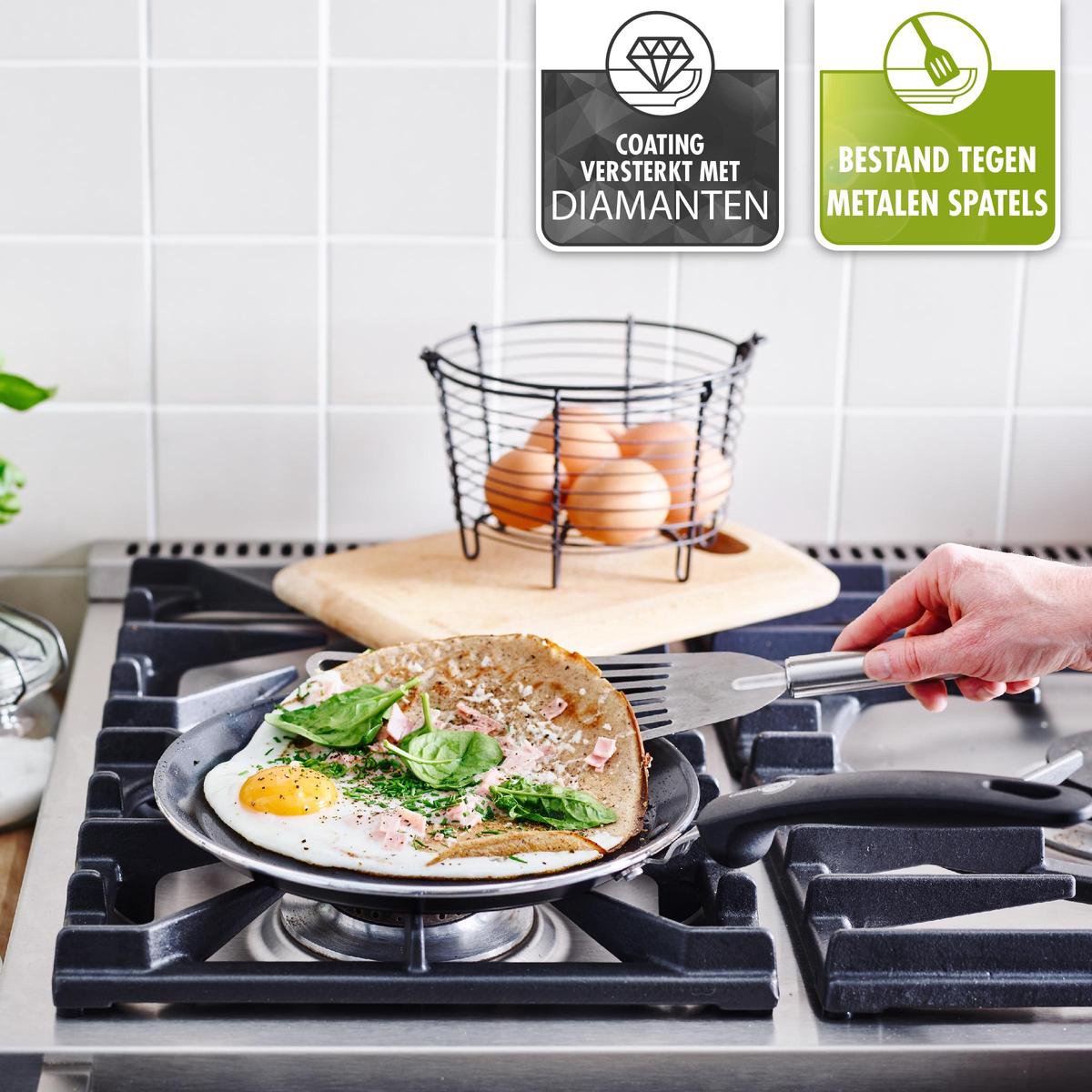 GreenPan Essentials Keramische Crêpepan Ø24 cm Inductie — Zeer goed