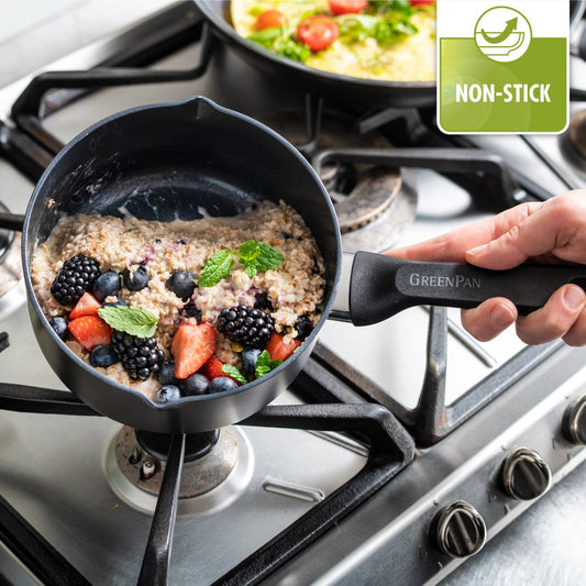 GreenPan Memphis 20-delige keramische anti-aanbak pannenset - inductie pannenset - inductie koekenpan - 16,18,20 en 24cm - ovenbestendig tot 160°C - vaatwasserbestendig - koelgrepen - met deksels - PFAS-vrij
