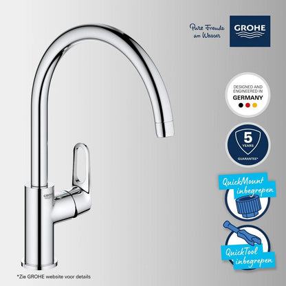 GROHE Start Flow keukenmengkraan draaiba — zo goed als nieuw