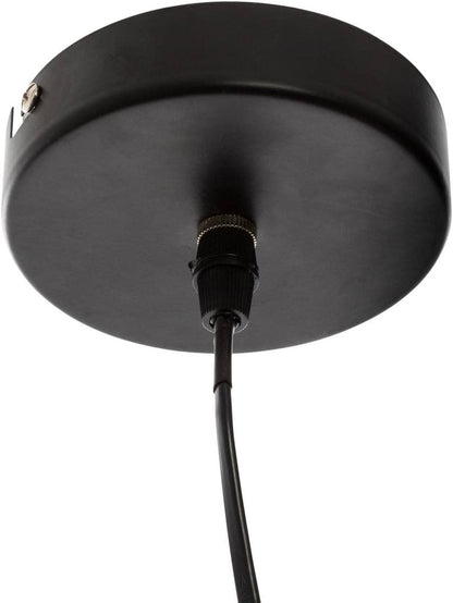 Hanglamp "Ali" zwart - ijzeren gaas Atmosphera