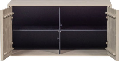 HOGE KORTING vtwonen Daily Kast Double - Grenen - Dakargrau - 50x100x58