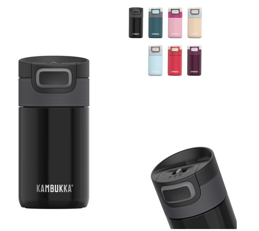 Kambukka Etna Thermosbeker 300 ml Zwart