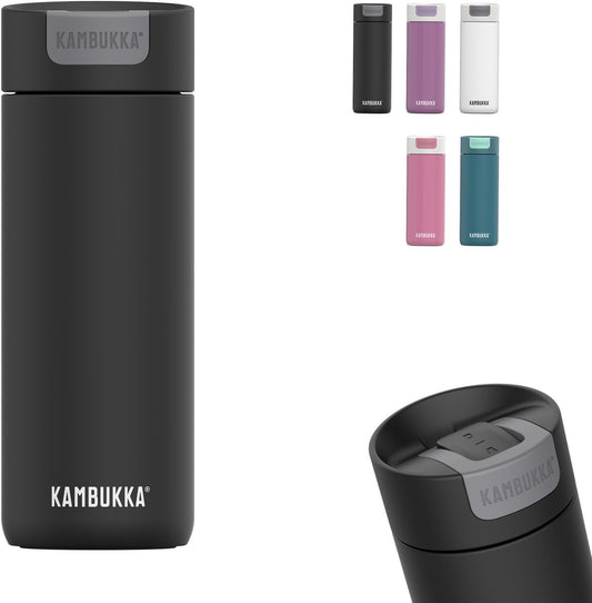 Kambukka Olympus Thermosbeker 500 ml Matte Black — Zeer goed
