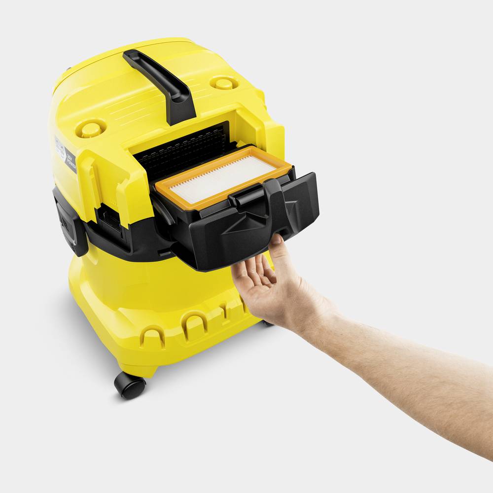 Kärcher Home &amp; Garden WD 4-18 Dual V-20/22 1.628-600.0 Cordless wet/dry vacuum cleaner 380 W 20 l — Zeer goed
