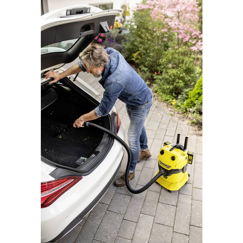 Kärcher Home &amp; Garden WD 4-18 Dual V-20/22 1.628-600.0 Cordless wet/dry vacuum cleaner 380 W 20 l — Zeer goed