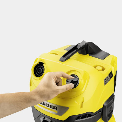 Kärcher Home &amp; Garden WD 4-18 Dual V-20/22 1.628-600.0 Cordless wet/dry vacuum cleaner 380 W 20 l — Zeer goed