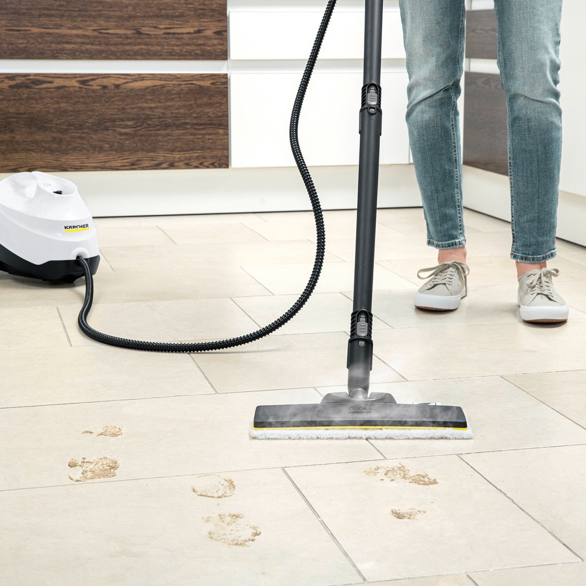 Kärcher SC 3 EasyFix stoomreiniger - Inclusief vloerdoek — Doosschade