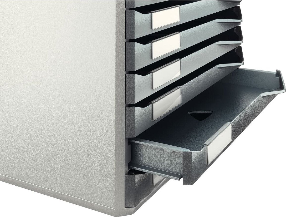 Leitz Ladenblok met 10 laden - Wit/Donkergrijs