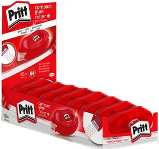 Pritt lijmroller Compact permanent voordeeldoos — gebruikt