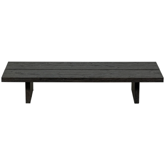 WOOOD Lion salontafel mdf donkerbruin 140x60 cm