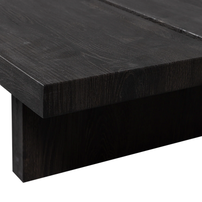 WOOOD Lion salontafel mdf donkerbruin 140x60 cm