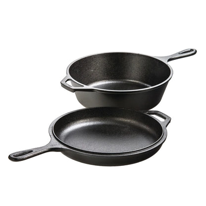 Lodge Logic Combo Cooker Ø26 cm — zo goed als nieuw