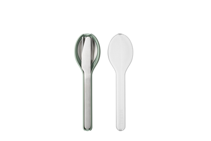 Mepal Ellipse bestekset 3-delig RVS Nordic sage — Zeer goed