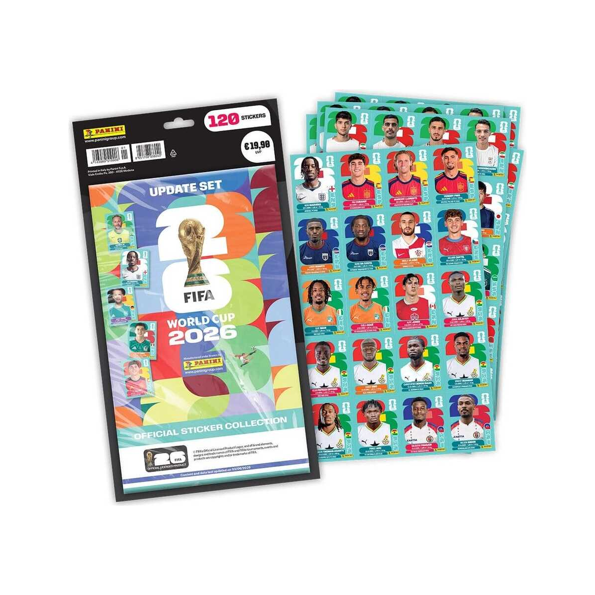 Panini FIFA World Cup 2026 Sticker Colle — zo goed als nieuw