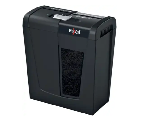 Papiervernietiger Rexel Secure S5 stroken 6mm
