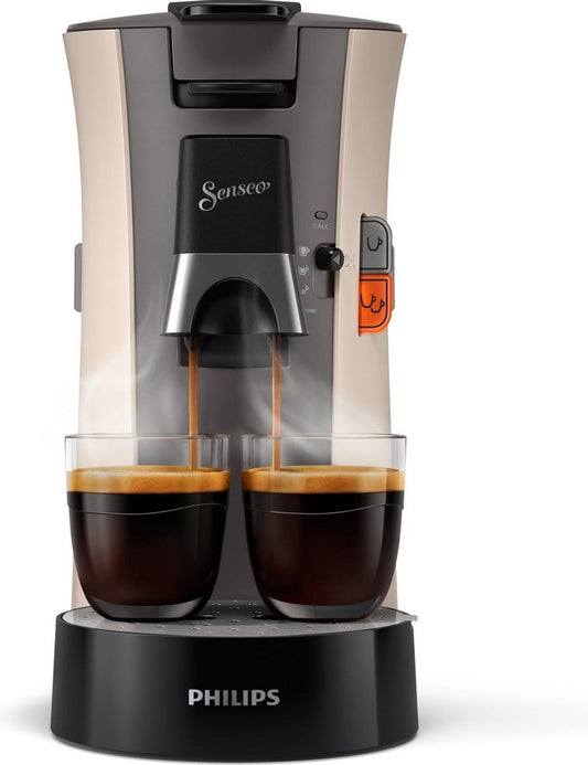 Philips Senseo Select Koffiepadmachine CSA240/30 - Keuze uit 1 of 2 Kopjes