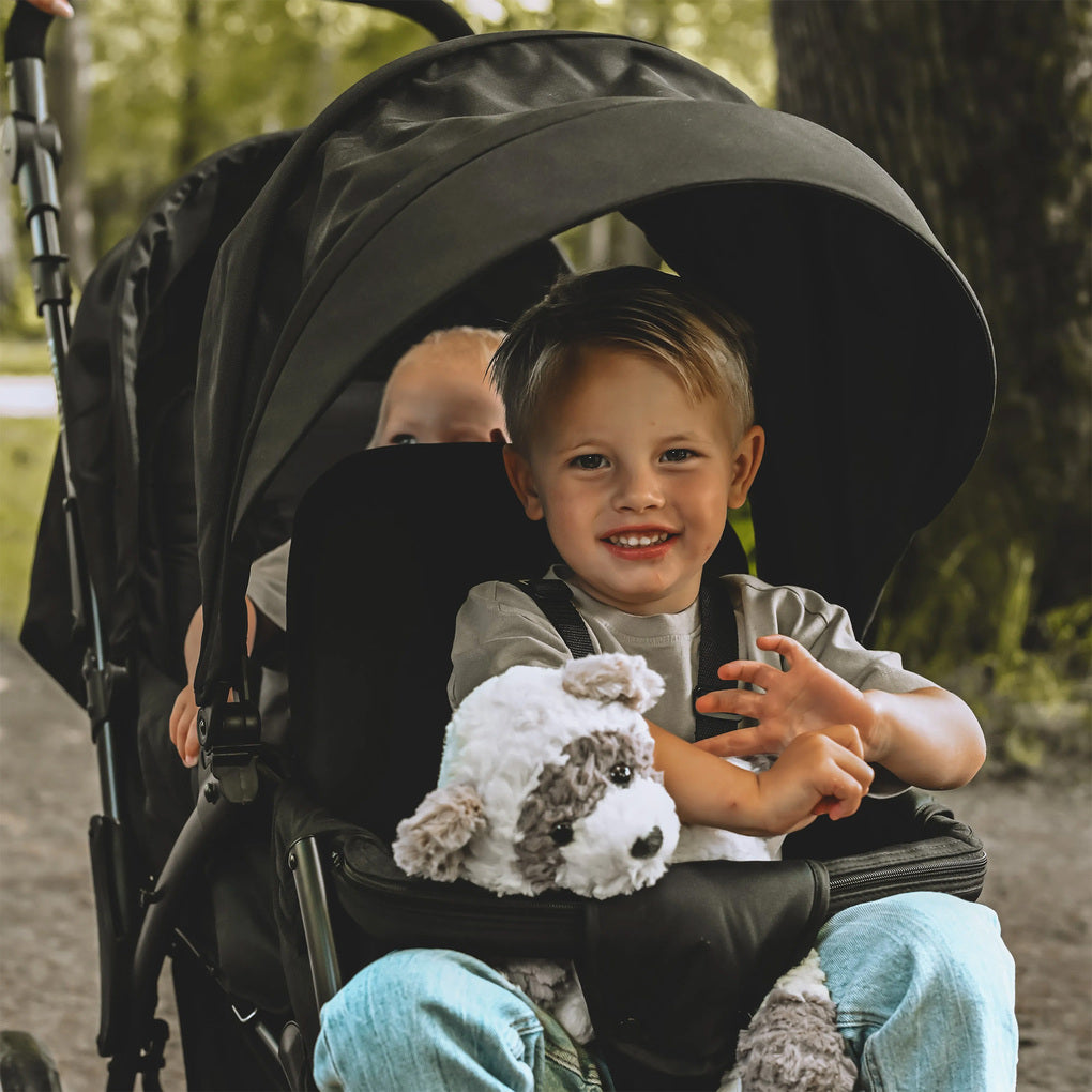 Deryan Elena Duo Buggy - Dubbele Buggy — zo goed als nieuw
