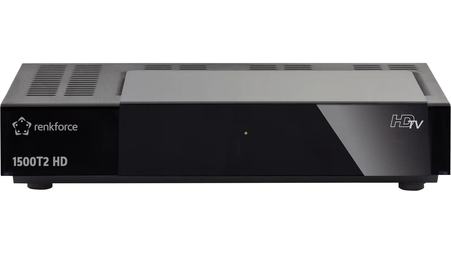 RENKFORCE 1500 T2 HD DVB-T2 Receiver — Zeer goed