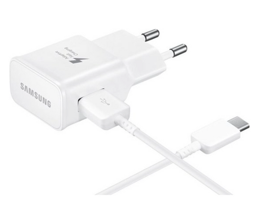Samsung 15W Snellader incl. USB-C kabel — zo goed als nieuw