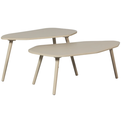 Hoge KORTING Set v 2 - Davina bijzettafels dust