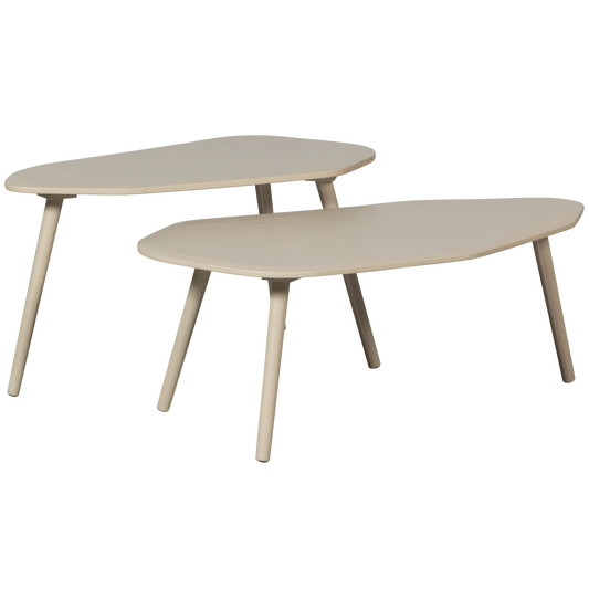 Hoge KORTING Set v 2 - Davina bijzettafels dust