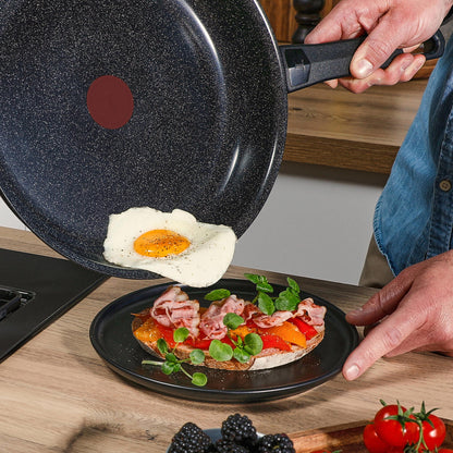 Tefal Ceramic Control Grey Koekenpan — zo goed als nieuw