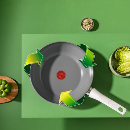 Tefal Renew ON wokpan 28 cm — zo goed als nieuw