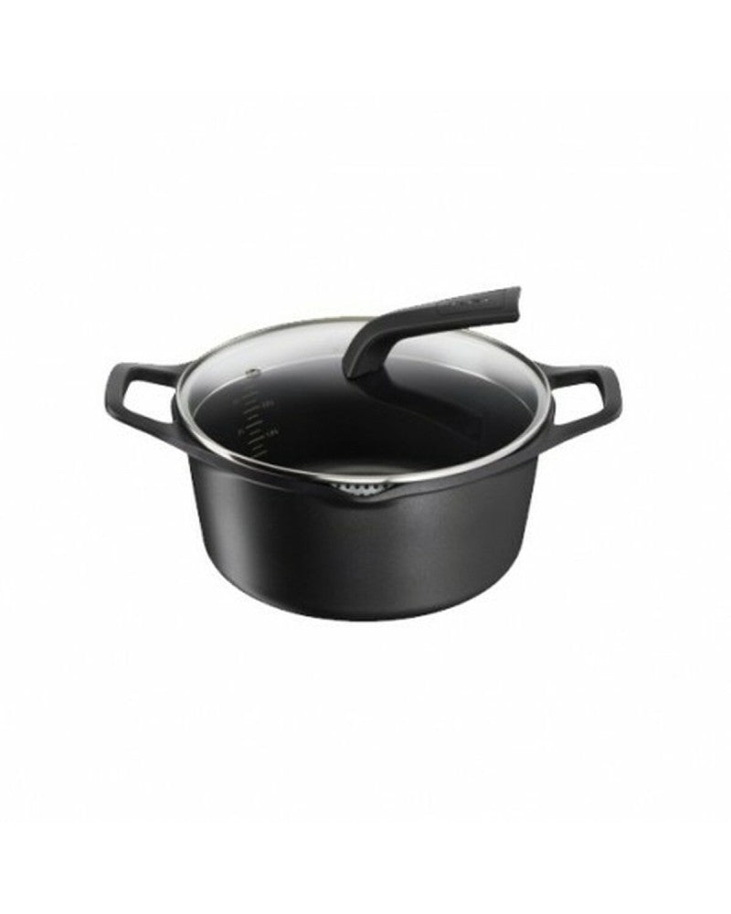 Tefal Robusto Braadpan Ø20cm Inductie met Deksel en Schenktuiten — Zeer goed