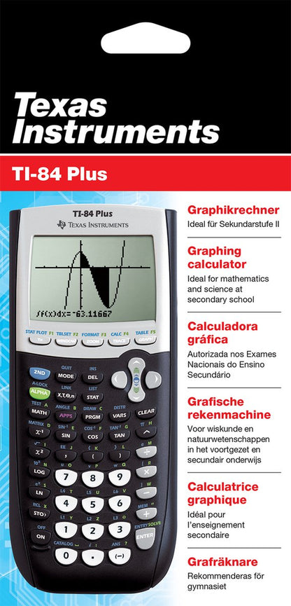 Hoge korting Texas Grafische Rekenmachine TI-84 Plus - met examenfunctie