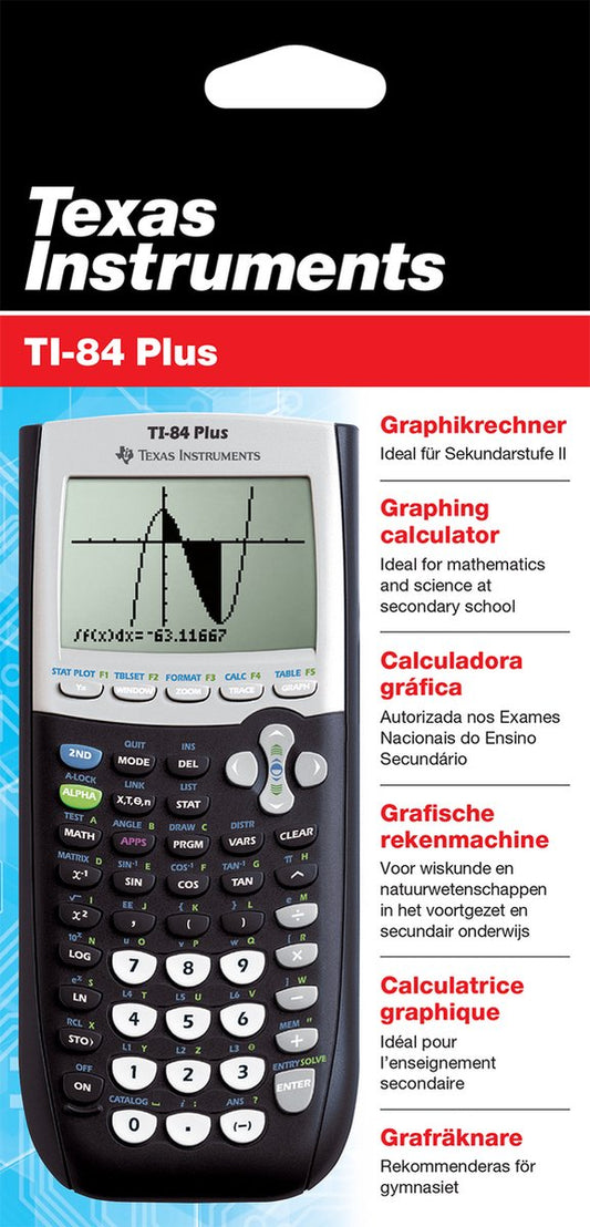 Hoge korting Texas Grafische Rekenmachine TI-84 Plus - met examenfunctie
