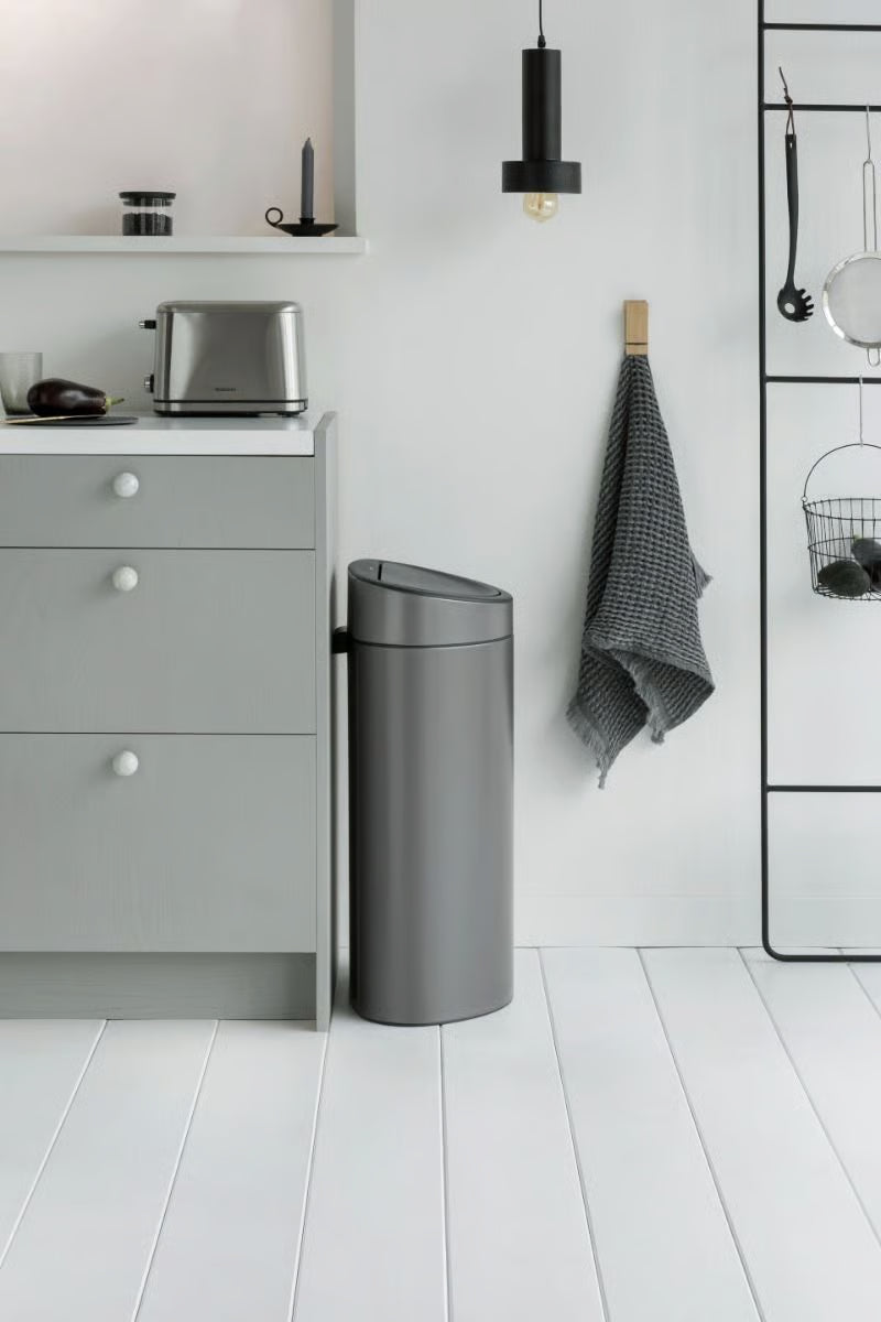 Brabantia Touch Bin Prullenbak 40L — gebruikt