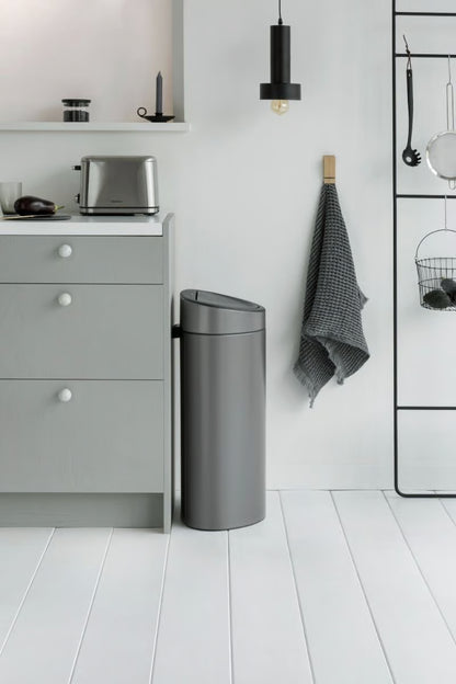 Brabantia Touch Bin Prullenbak 40L — gebruikt