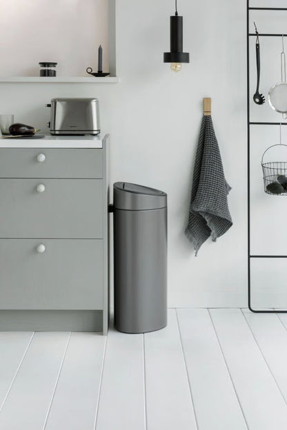 Brabantia Touch Bin Prullenbak - 40 liter — nieuw