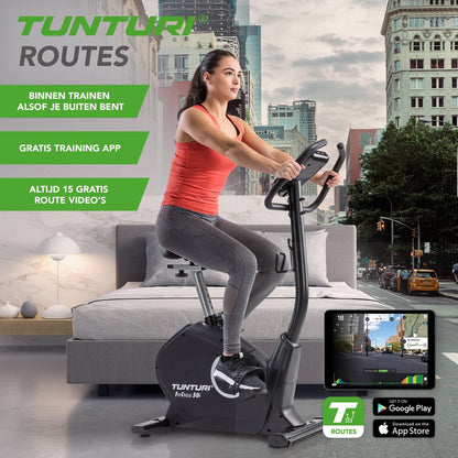 Tunturi Hometrainer FitCycle 50i — zo goed als nieuw