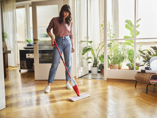 Vileda 1.2. Spray MAX spraymop - Microvezelmop met spraysysteem - Geschikt voor alle soorten vloeren