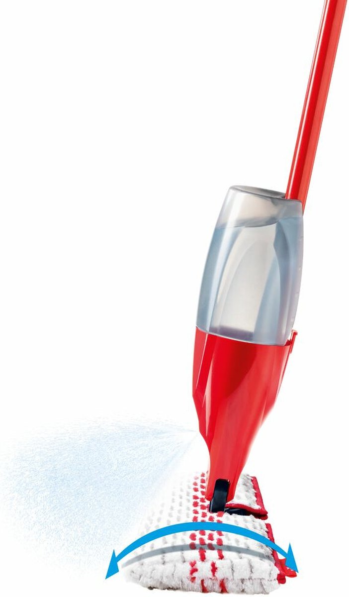 Vileda 1.2. Spray MAX spraymop - Microvezelmop met spraysysteem - Geschikt voor alle soorten vloeren