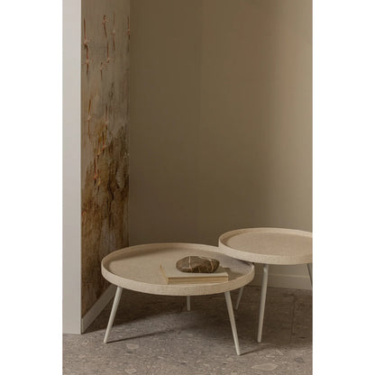 WOOOD Essentials  Bounds bijzettafel L hout/metaal naturel 44xø58 cm